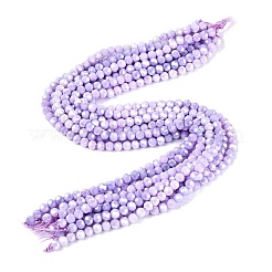 Fili di perle di vetro galvanizzate anti-ossidazione&nbsp;EGLA-ZX010-6mm-08