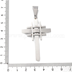 Grands pendentifs en acier inoxydable 304&nbsp;STAS-G377-01P