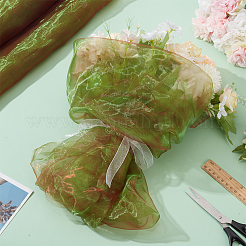 Polyester-Netzstoff mit Farbverlauf für Heimwerkerarbeiten&nbsp;DIY-WH0888-01A
