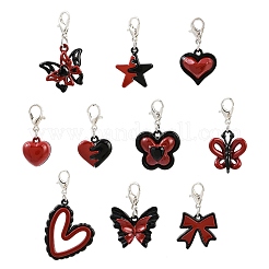 Подвесные украшения из сплава 10 шт.&nbsp;HJEW-JM03421