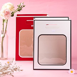 Sacchetti di carta rettangolari a tema San Valentino 8 pz 4 colori&nbsp;ABAG-LS0001-02