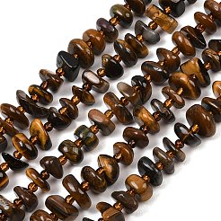 Natürlichen Tigerauge Perlen Stränge&nbsp;G-P619-B01-01