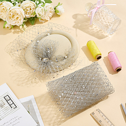 Polyester-Mesh-Tüllstoff&nbsp;DIY-WH0671-348B