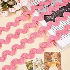 Лента из полиэстера с волнистой бахромой длиной 9 ярд.&nbsp;OCOR-XCP0002-90A