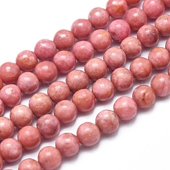 Perline Rhodonite naturale fili&nbsp;G-D0001-02-8mm