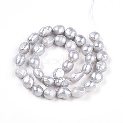 Нити из натурального культивированного пресноводного жемчуга PEAR-N014-09B-01