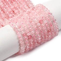 Природного розового кварца нитей бисера G-D320-B06-4x3mm