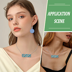 40шт. 2-х стилевые алюминиевые подвески FIND-SC0010-22