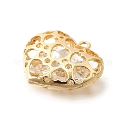 Латунь с подвесками из фианита&nbsp;KK-E792-30G-02