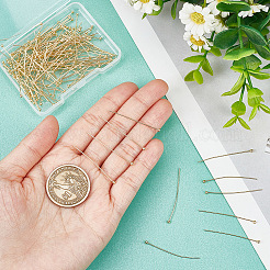 150 шт. Латунные булавки с шаровой головкой KK-GO0001-48