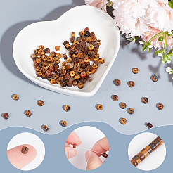 1 нить бусин из натурального тигрового глаза G-BBC0001-25