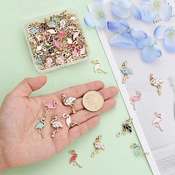 72шт 9 стиля подвески из сплава с эмалью&nbsp;ENAM-CA0001-39