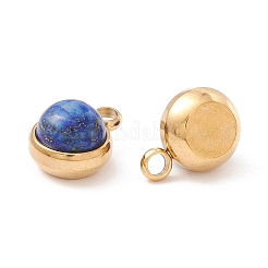 Natürlichen Lapislazuli Charme&nbsp;G-K325-01G-02