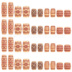 100 шт. 5 стиля пластиковых накладок для волос FIND-SC0014-92