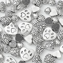 80шт 8 стиля бусины из сплава в тибетском стиле&nbsp;TIBEP-CJ0003-16