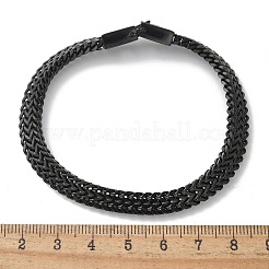Bracciali a catena in acciaio inossidabile 304 per donna e uomo&nbsp;STAS-N117-02EB