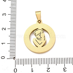 Muttertag 304 Edelstahl Emaille Anhänger&nbsp;STAS-F368-02B-G
