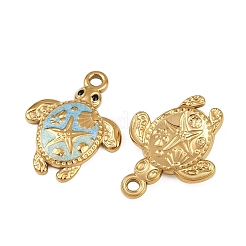 Подвески из нержавеющей стали 304 с эмалью&nbsp;LS-STAS-K309-01G-01