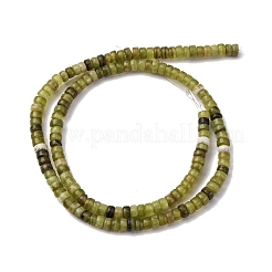 Натуральные нити бус из нефрита гетиан G-L624-I06-2x4mm