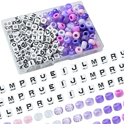 Прозрачные и непрозрачные акриловые бусины KY-FS0001-26A