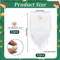 1 Set Polycotton-Gnomenbart&nbsp;DOLL-SP0001-01