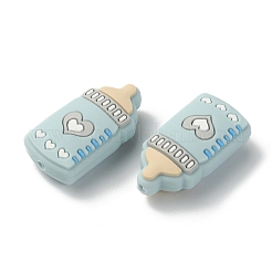 Силиконовые бусины&nbsp;LS-SIL-WH0001-58B