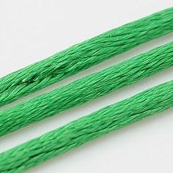Cordones de cola de rata de satén de nailon&nbsp;NWIR-A003-09
