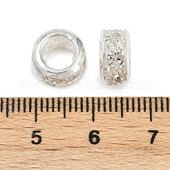 Латунные бусины со стразами &nbsp;KK-U071-02C-01S