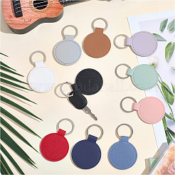 10 шт. брелок из искусственной кожи&nbsp;KEYC-CL0001-34C