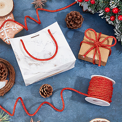 10 ярд круглый полиэстеровый золотисто-металлический шнур OCOR-BC0007-51A