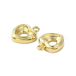 304 Edelstahl Anhänger Strass Fassungen&nbsp;STAS-L269-027G
