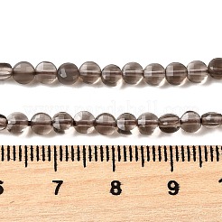 Натуральные ледяные обсидиановые бусинки G-C179-A4MM-11-1