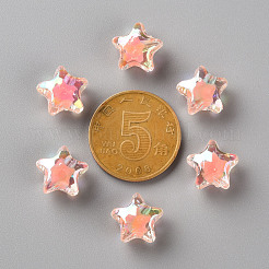 Прозрачные акриловые бусины&nbsp;TACR-S152-01B-SS2109