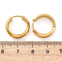 Серьги-кольца из хирургической нержавеющей стали 316 для женщин&nbsp;EJEW-G429-01B-G