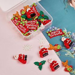 Décorations d'affichage à la maison en plastique à thème de noël&nbsp;sgAJEW-SZ0001-14