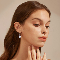 12 шт. подвески в форме сердца из натурального кварцевого кристалла&nbsp;G-FI0001-29