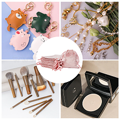 Бархатные сумки на шнурке для украшений TP-HY0001-10B