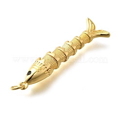 Латунные микро проложить кубического циркония подвески KK-R217-01G-07