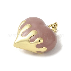 Подвески из латуни с эмалью в стойку KK-S366-05G-07