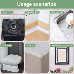 Bandas de borde de plástico pvc&nbsp;DIY-WH20082-01I