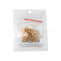 16 шт. 4 стиля фурнитуры для сережек-гвоздиков из нержавеющей стали 304 STAS-FS0001-83G