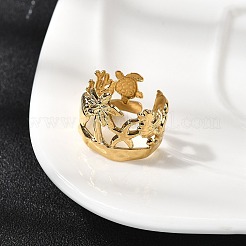 Кольца-манжеты из нержавеющей стали 304 для женщин&nbsp;LS-RJEW-F193-01G