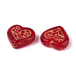 Стеклянные бусины LAMP-N035-03D