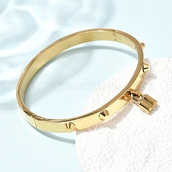 Bracciali con ciondolo in acciaio inossidabile 304&nbsp;BJEW-H644-12G