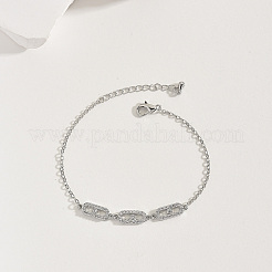 Браслеты из латунных овальных звеньев&nbsp;GZ7697