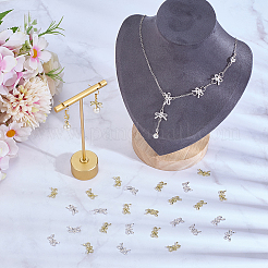 40 шт. 2-цветные литые звенья/соединители&nbsp;PALLOY-PH0025-66