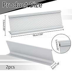L-förmige Markenhalter aus Aluminiumlegierung&nbsp;AJEW-WH0009-89
