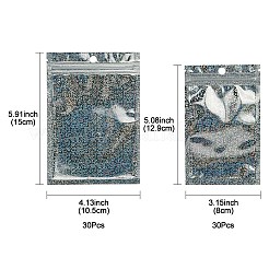 30шт лазерные пластиковые пакеты с застежкой-молнией OPP-FS0001-07A