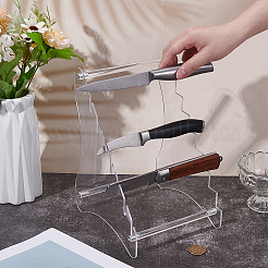 Акриловые настенные подставки для мечей ODIS-WH0078-61B