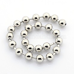 Шариковые цепи из нержавеющей стали 304 с гальваническим покрытием&nbsp;CHS-L001-6mm-P